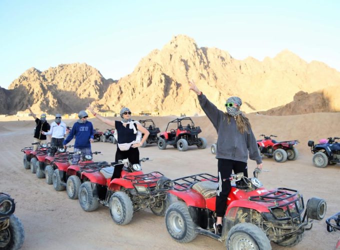 Morning Quad Bike Desert Safari
