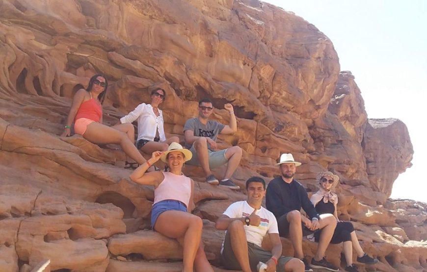 From sharm elshiekh Safari Trip To dahab & Colored Canyon At Nuweiba