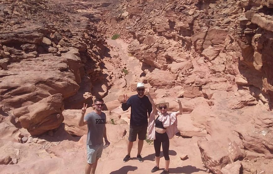 From sharm elshiekh Safari Trip To dahab & Colored Canyon At Nuweiba