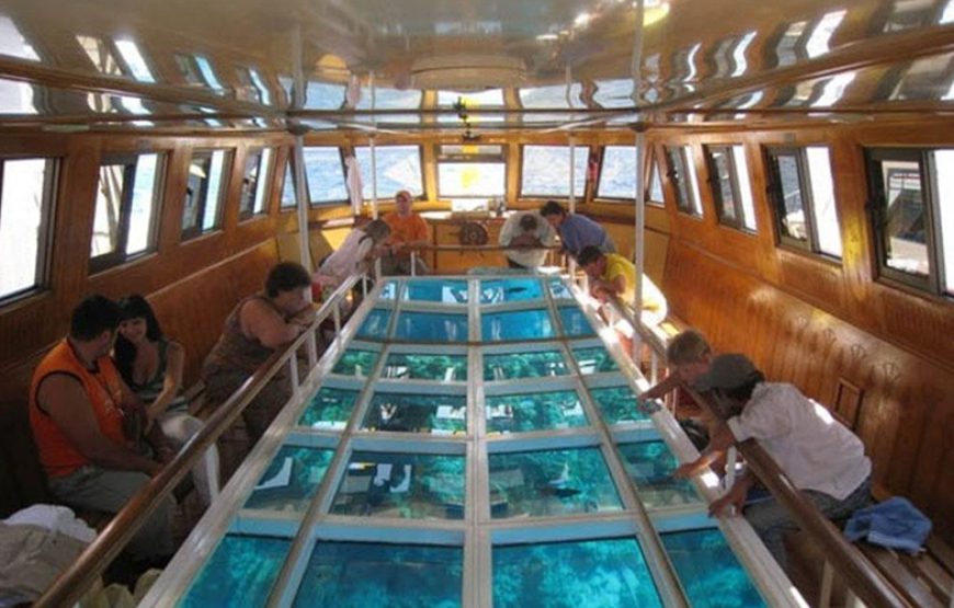 Glass Bottom Boat Cruise And Coral Reef Viewing